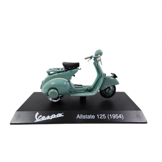 Machetă moto Magazine Models [1:18] - Vespa 1954 Allstate 125 - Green-Blue